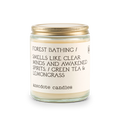 Forest Bathing (Green Tea & Lemongrass) Candle: 7.8 oz Glass Jar